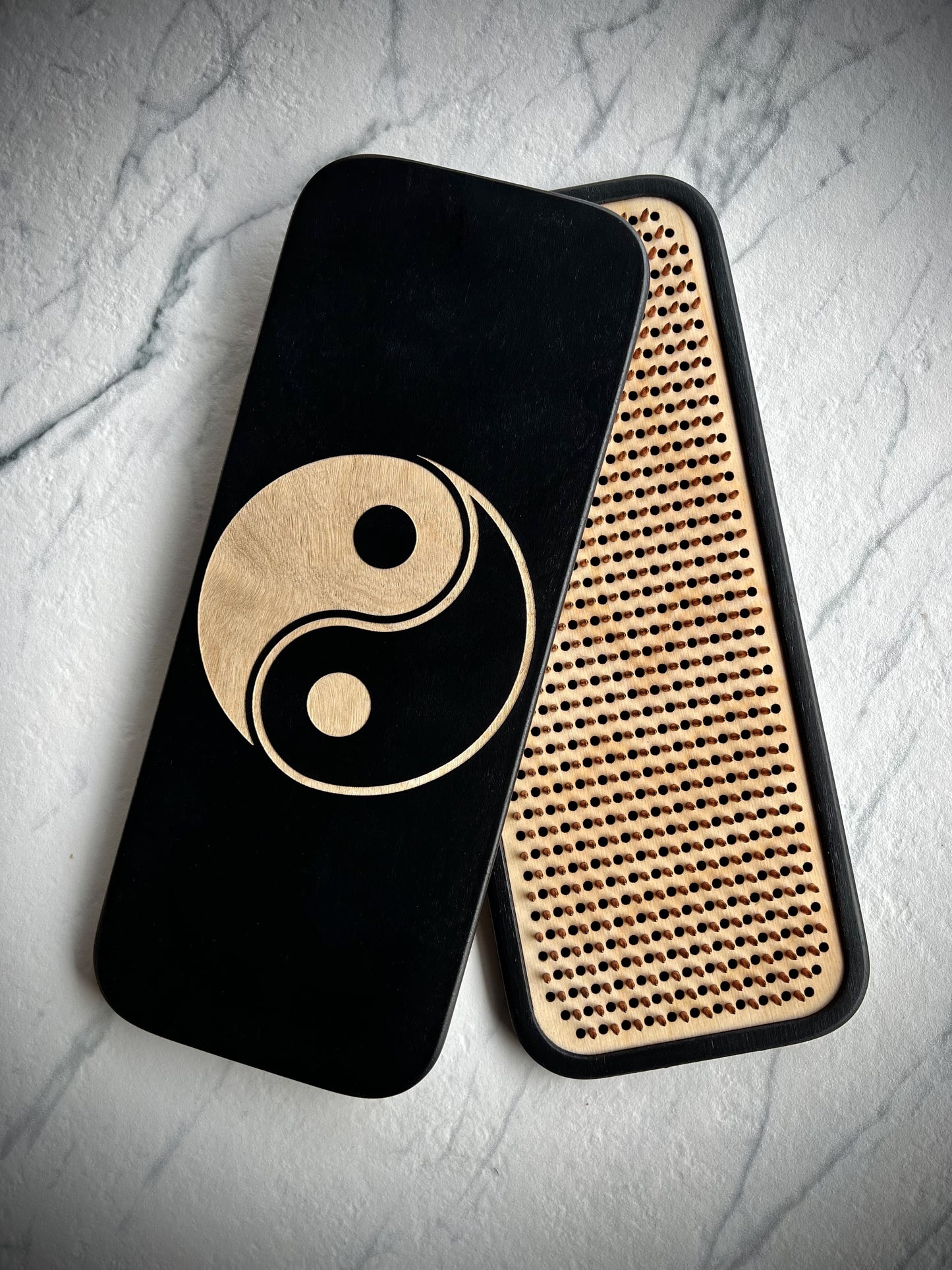 Yin-Yang Negru Static